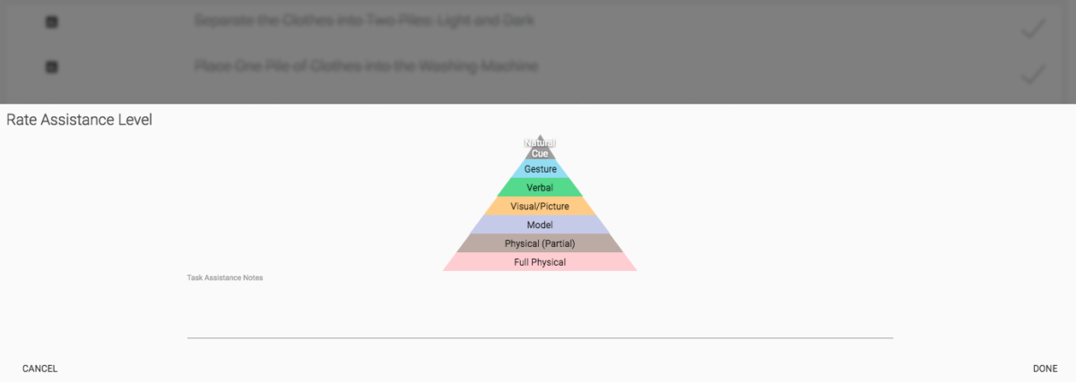 Adding Levels of Assistance in Goal Guide - Cognitopia Website