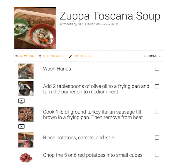 Zuppa Toscana Soup Routine