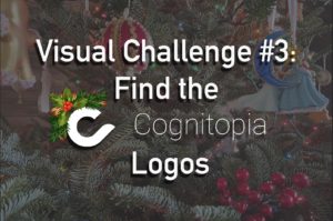 thumbnail image for Visual Challenge #3 Where's Cognitopia Logos Winter holiday-themed