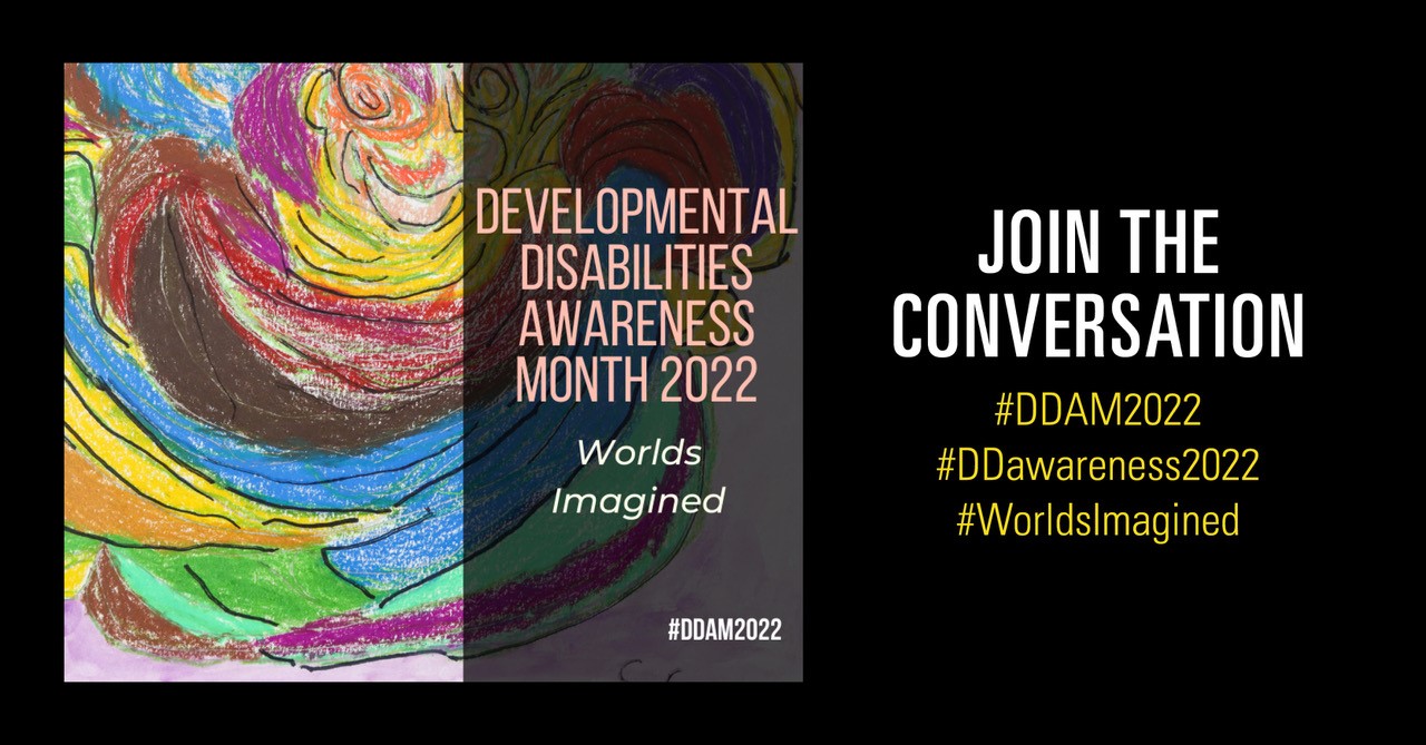 image for Developmental Disabilities Awareness Month March 2022
